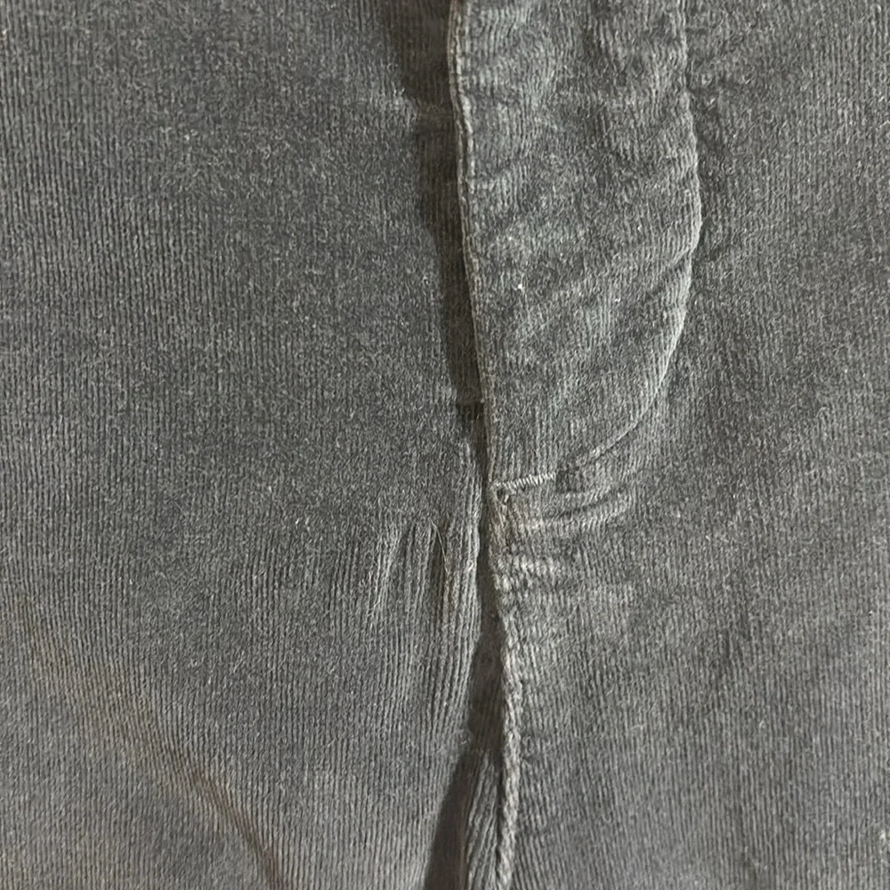 Frank & Eileen Kinsale Raw Hem Corduroy Pants Navy Blue size 12 - Picture 7 of 13